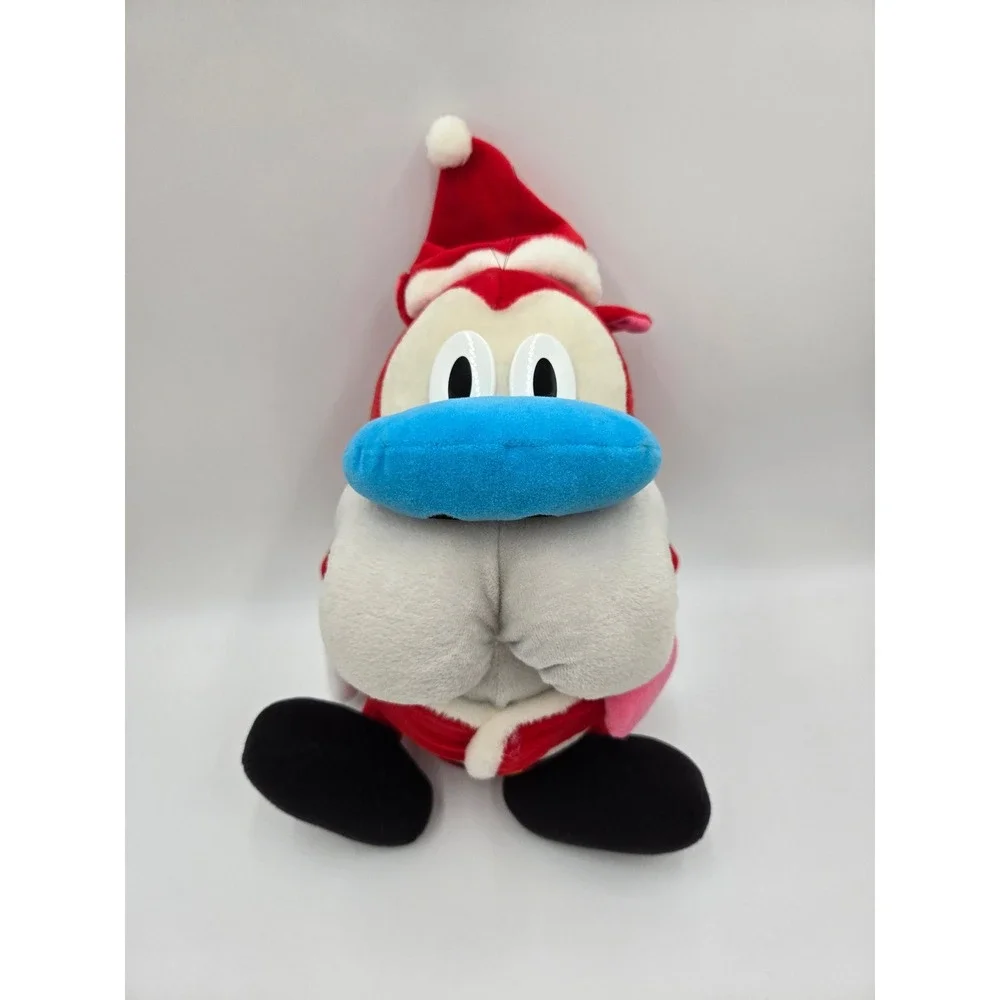 intage 1992 Ren and‎ Stimpy Christmas Plush Set Dakin Nickelodeon 90s Nicktoons